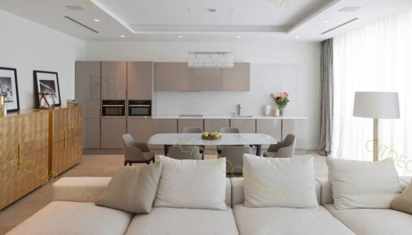 Thiết kế căn hộ chung cư đơn giản, tinh tế với phong cách Scandinavian