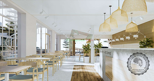 quán cafe modern style